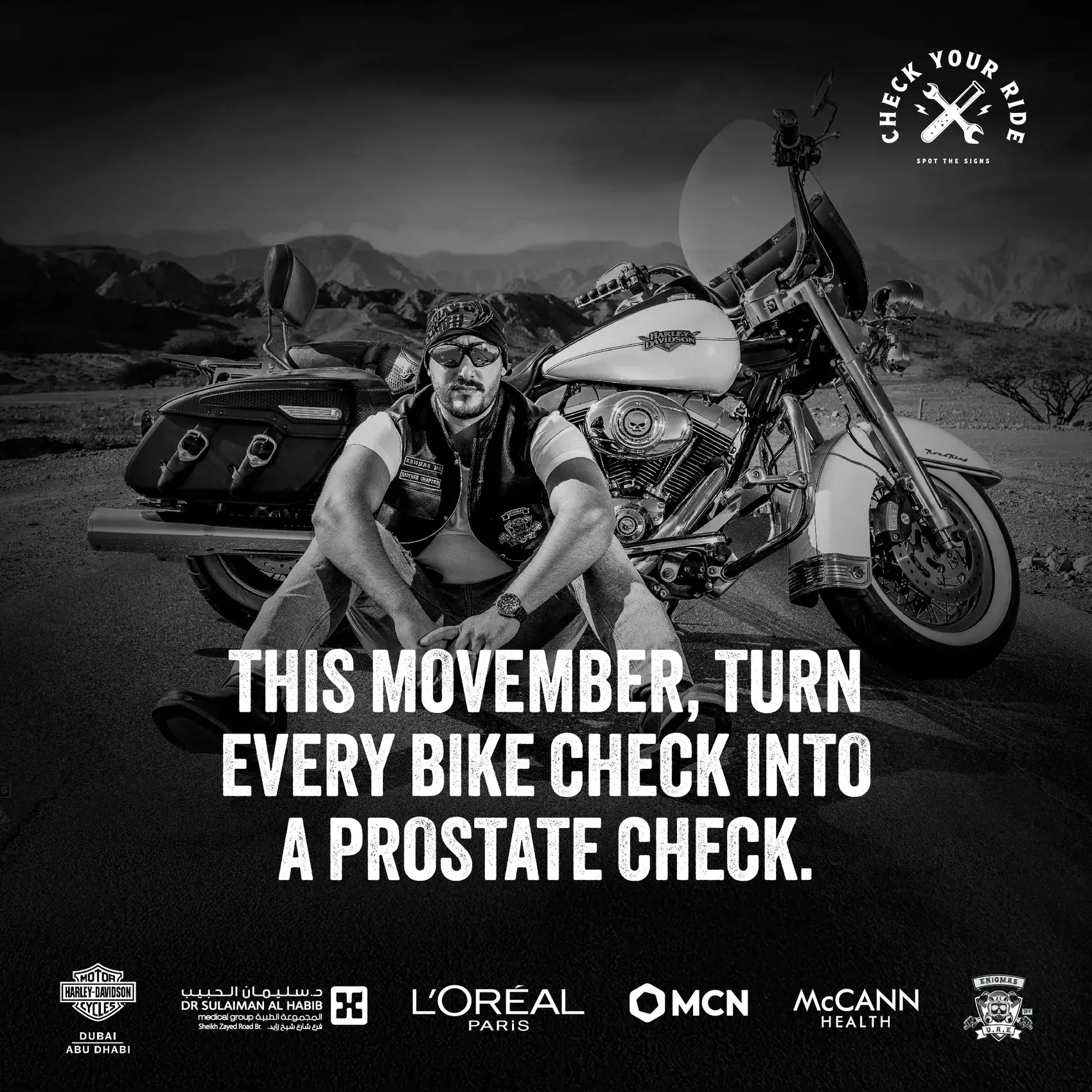 Check Your Ride for Movember