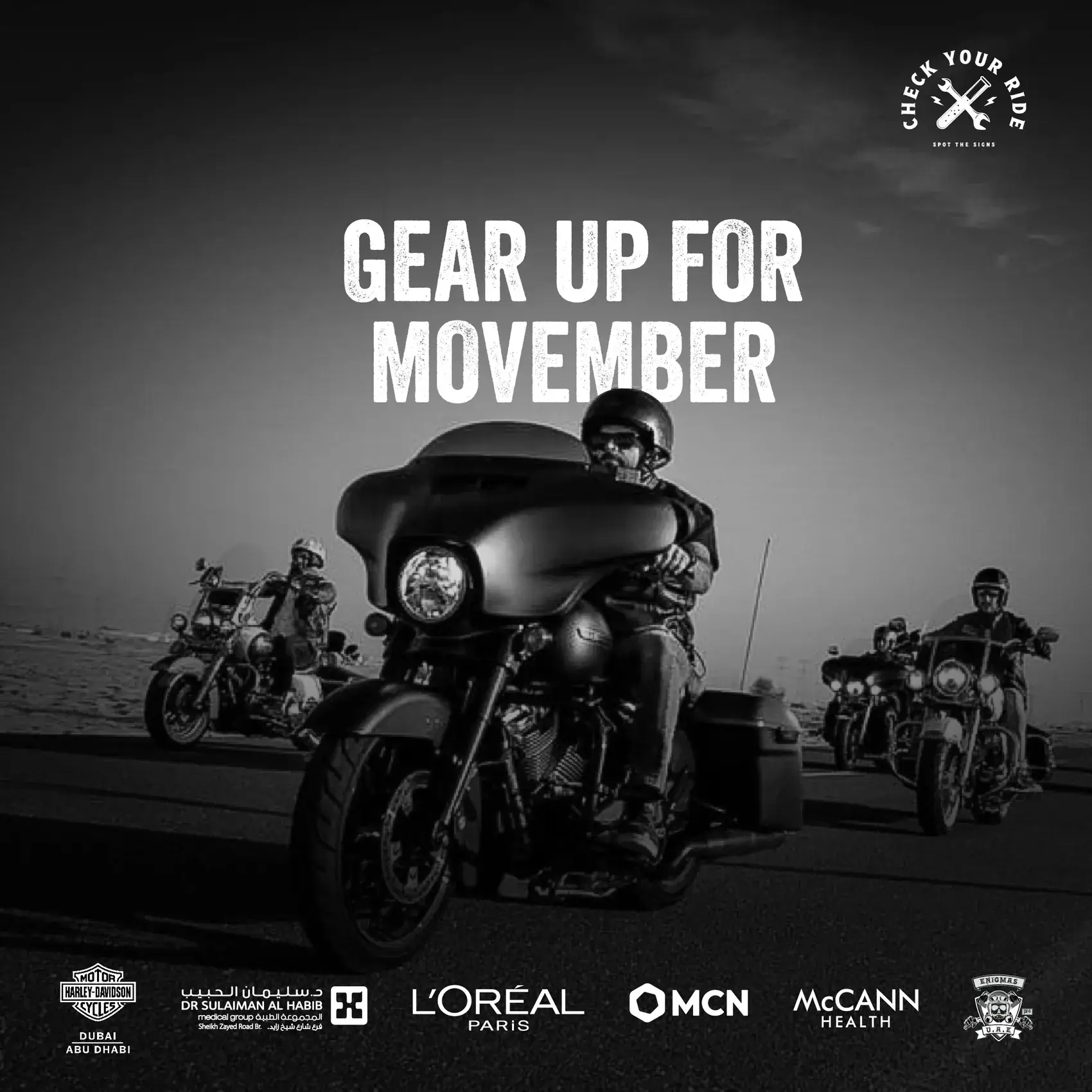 Check Your Ride for Movember