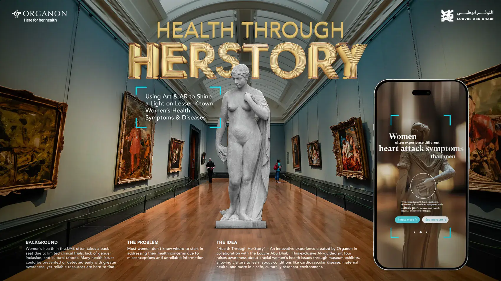 Health Through HerStory for Organon & The Louvre Abu Dhabi